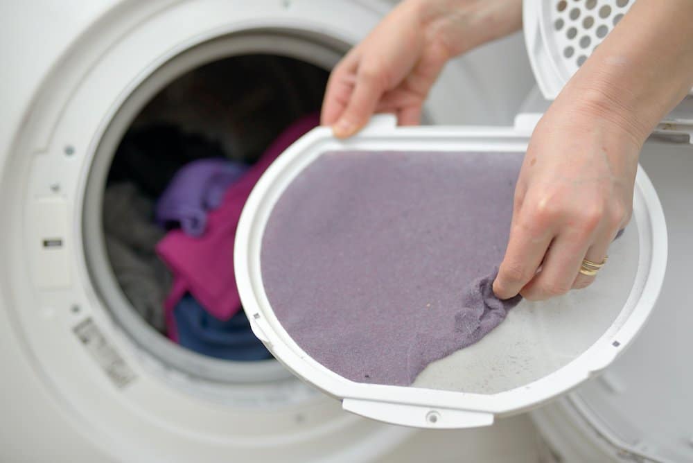 Dryer lint clogs increasing risk of fire