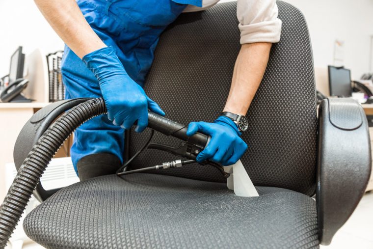 Cleaning an Office Chair with Upholstery Cleaning in Ellicott City, MD